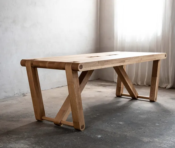 Techno dining table